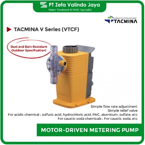TACMINA V Series Motor Driven Metering Pump