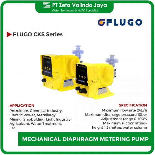 Pompa FLUGO CKS Series Mechanical Diaphragm Metering Pump