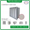 Filter V Bank ZEFATECH 592 x 592 x 292 mm 24 x 24 x 12 inch