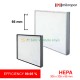 Mikropor HEPA / EPA Filter HFN Series Aluminium Profile HFN-305/305/66-13APD2G-S 66mm