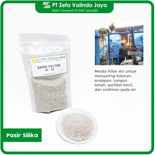 Pasir Silika Bangka Belitung Silica Sand Media Filter Penjernih Air