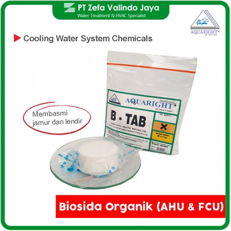 AQUARIGHT B-TAB Biosida Organik untuk Cooling Tower