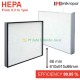 HEPA FILTER PANEL ALUMINIUM PROFILE 66 mm | 610x 915 x 66 mm