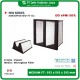 Fine Filter Udara F7 V-Bank 592 x 592 x 292 mm 24" 24" 12"